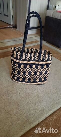 Сумки в технике макраме