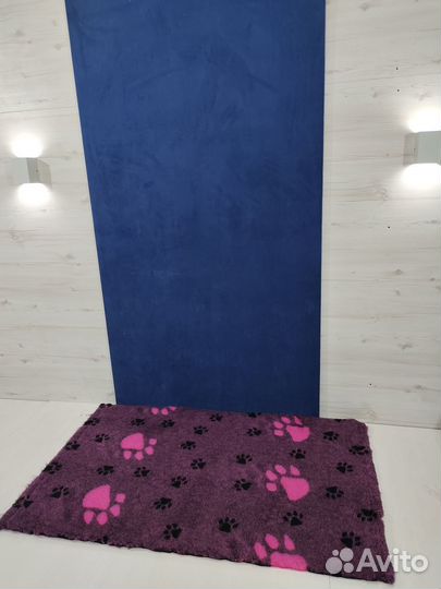 Меховой коврик для собак DRY BED чистые лапки