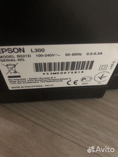 Принтер epson l300