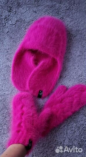 Шапка ушанка женская