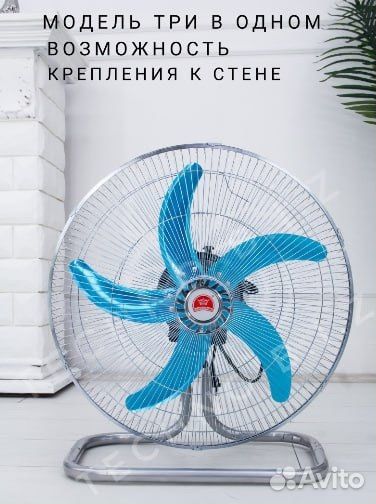 Вентилятор настольный, настенный, напольный