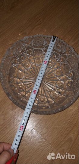 Хрустальная ваза