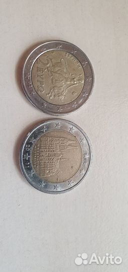 Юбилейные монеты 2евро
