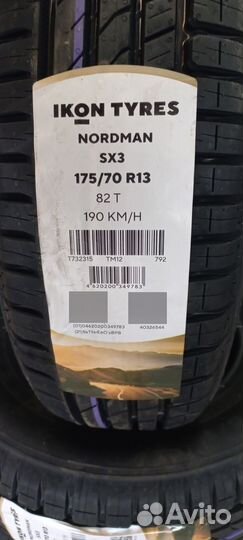 Ikon Tyres Nordman SX3 175/70 R13 82T