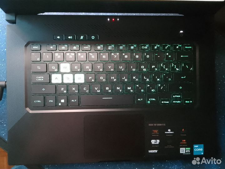 Ноутбук игровой asus на RTX 3060