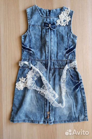 Одежда пакетом новая и б/у, на дев. 7 лет