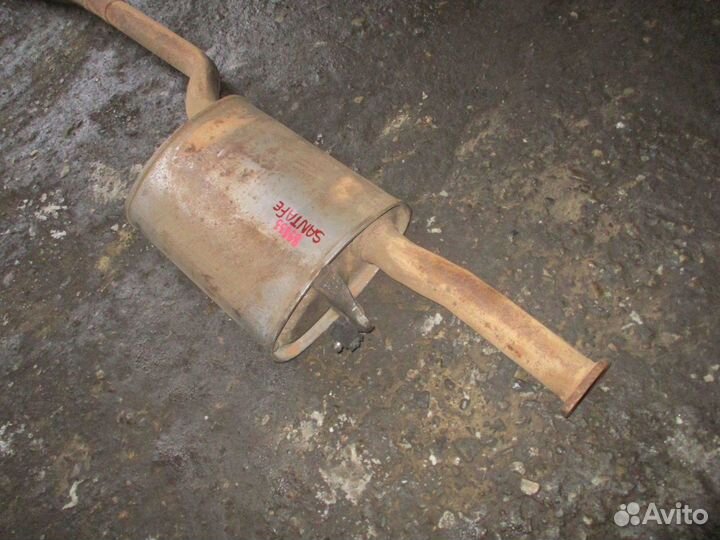 Средняя часть глушителя Hyundai Santa Fe 2 (CM)