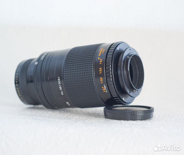 Carl Zeiss Kipronar 105 mm/1.9, Nikon 55 mm/ 3.5