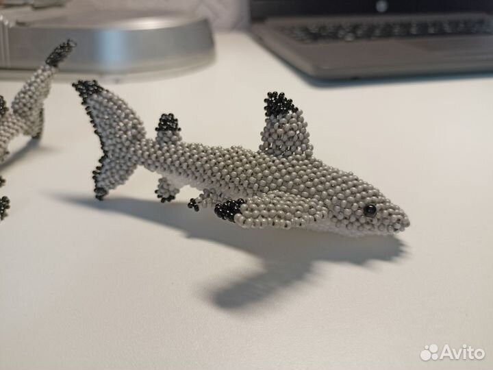 Акула из бисера (авторская работа)
