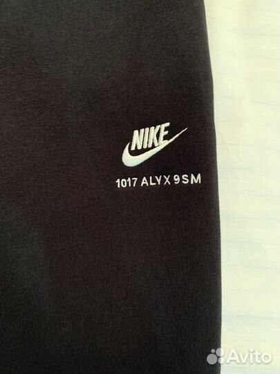 Спортивные штаны nike & 1017 alyx 9sm