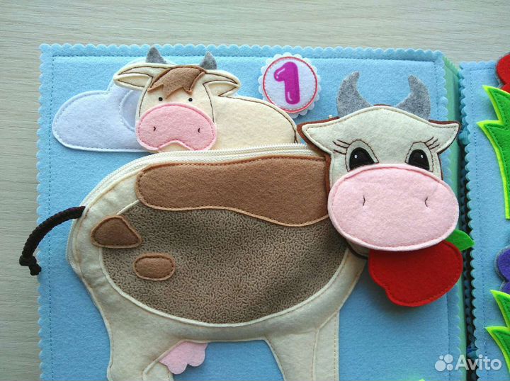 Книга из фетра 