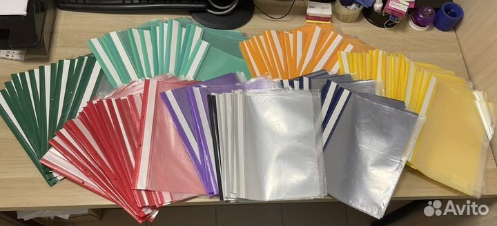 Папка скоросшиватель б/у