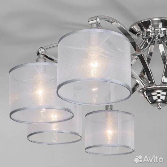 Eurosvet 60124/8 хром Smart (60109/8) Fabiola пото