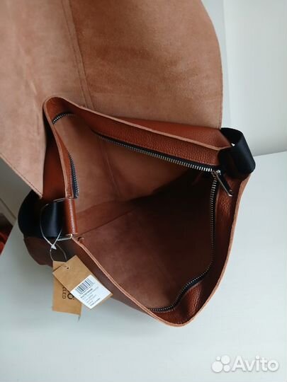 Новая сумка Ecсo Upcycled Messenger Cow Leather