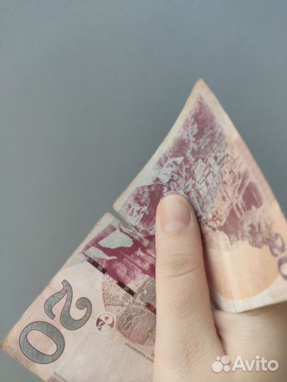 Купюра 20 грузинских лари