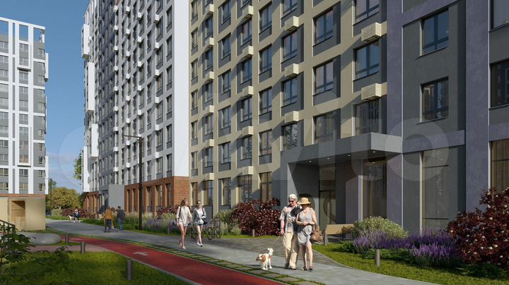 2-к. квартира, 54,3 м², 6/12 эт.