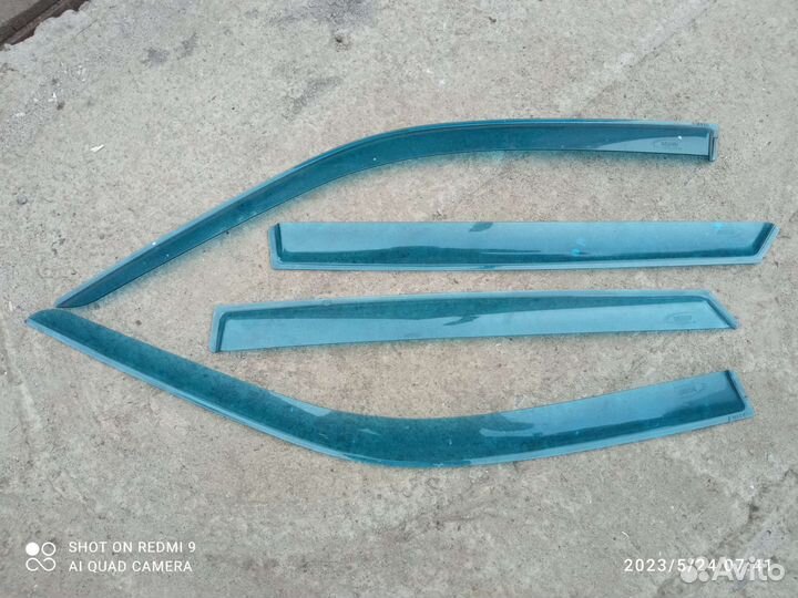 Дефлекторы-ветровики окон на Приору,ваз 2110-12
