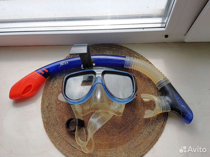 Маска и трубка для дайвинга