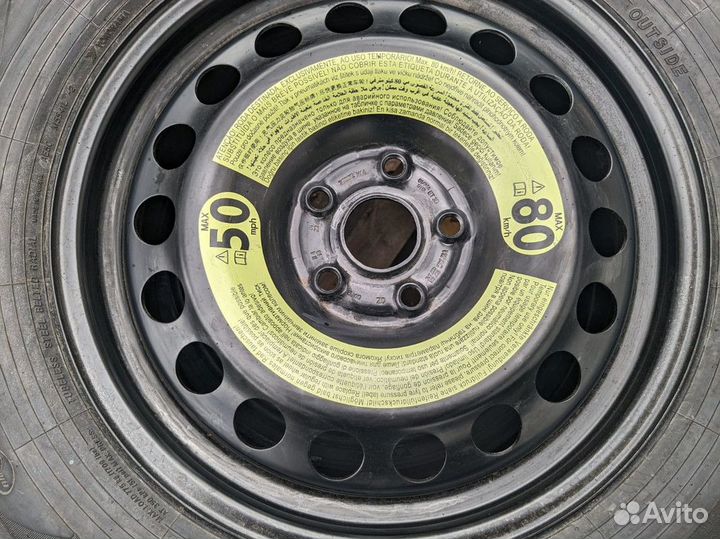 Новая оригинальная запаска R17 для Skoda Kodiaq