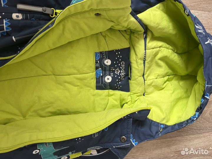 Комбинезон демисезонный crockid 74 80 для мальчика