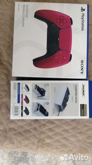 Sony playstation 5 ps5 с дисководом 2 джойстика