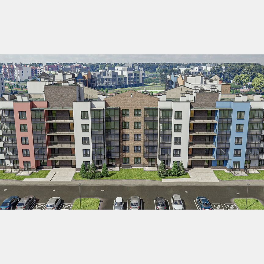 1-к. квартира, 35,9 м², 4/5 эт.