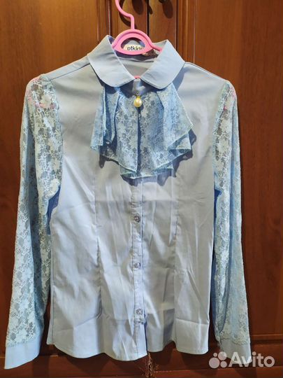 Блузка школьная 158