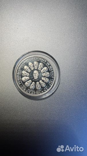 Памятная медаль Мексика 1970, серебро