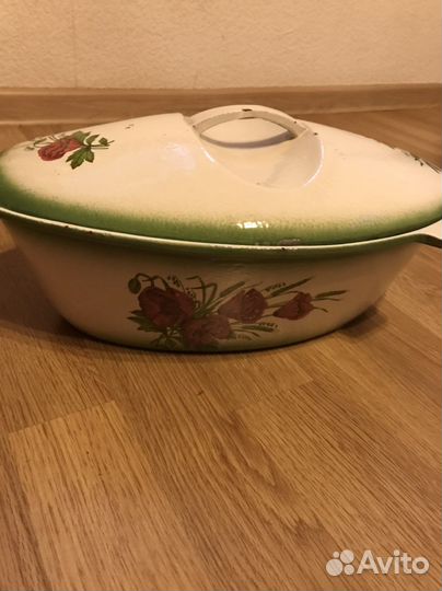 Кастрюля чугунная СССР