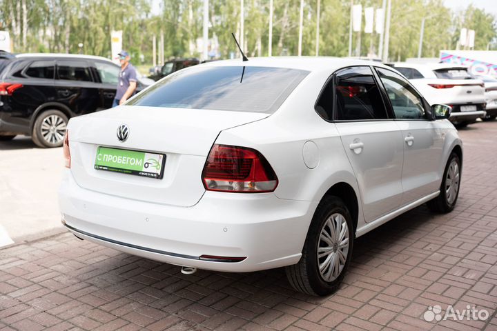 Volkswagen Polo 1.6 AT, 2016, 198 000 км