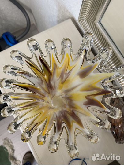 Ваза цветное стекло