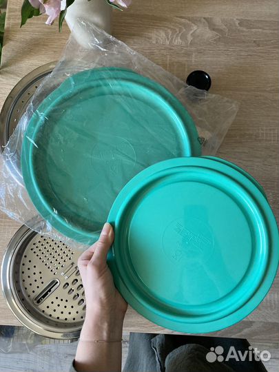 Набор из двух мисок и тёрка Zepter. Новый