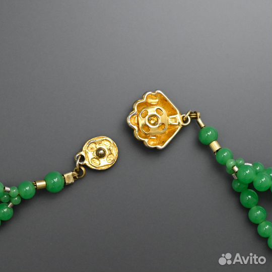 Колье бусы бижутерия винтаж