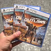 В наличии Ps5 Star Wars Outlaws диск