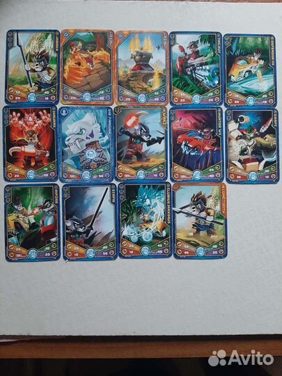 Карточки Ben10, Super Heroes, Lego Chima