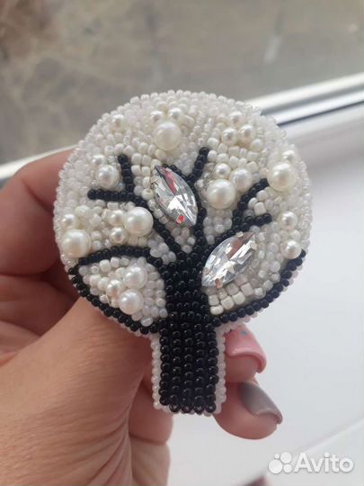 Брошь Деревце