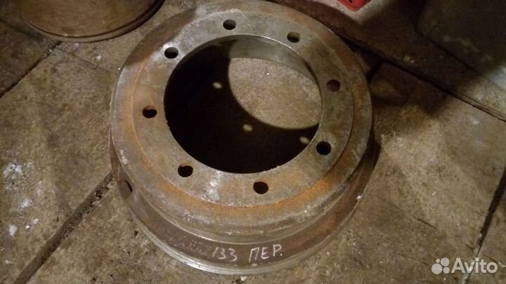 Барабан тормозной, передний (8 шп) паз / газ