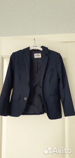 Школьные пиджак и жилетка 122