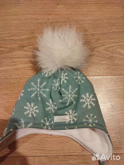 Шапка зимняя для девочки 52 54