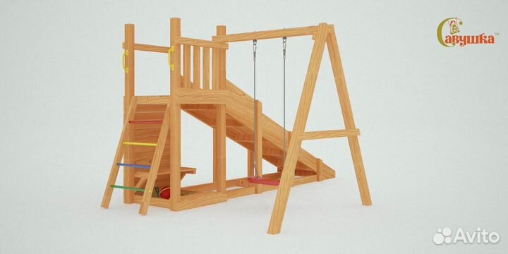 Детский игровой комплекс Савушка 4 сезона Мастер 6