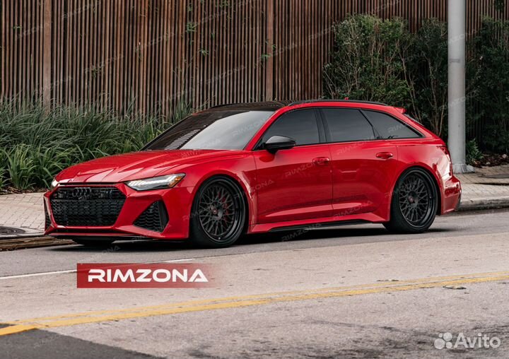 Кованые диски R21 на Audi RS4