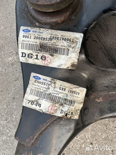 Подрамник Kia Carnival 2 2007г