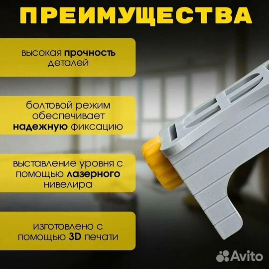 Держатель профиля гипсокартона