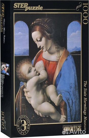 Картина Мадонна с младенцем (Леонардо да Винчи). П