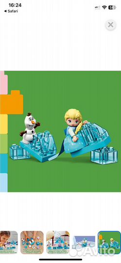 Конструктор lego duplo Чаепитие у Эльзы и Олафа
