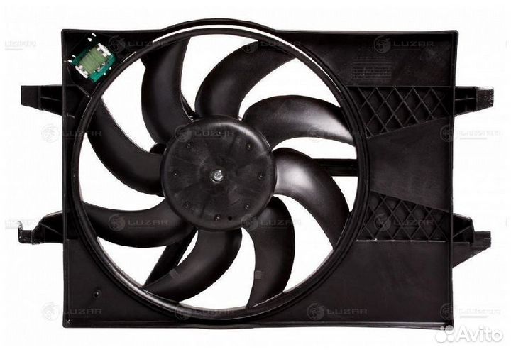 Вентилятор радиатора ford fiesta/fusion