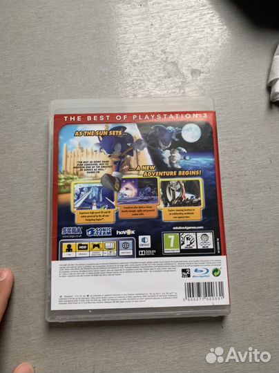 Игра для ps3 Sonic Unleashed