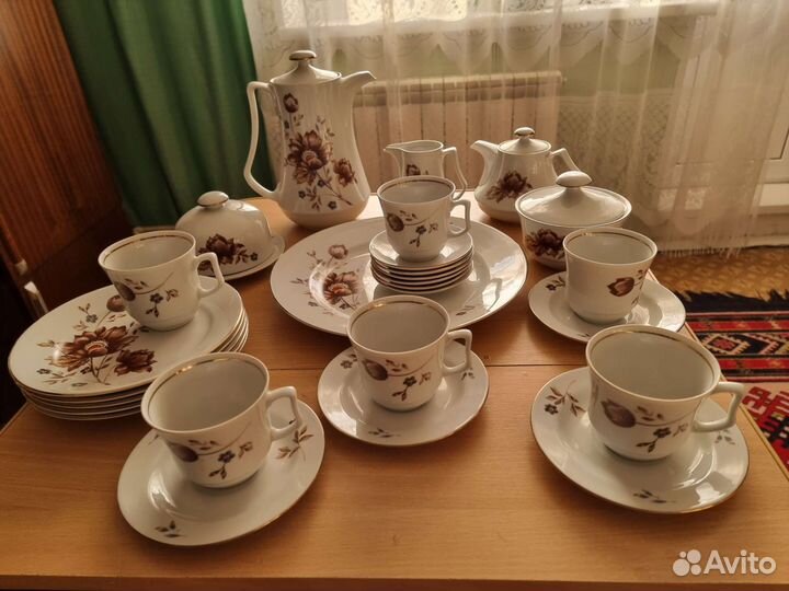 Кофейно-чайный сервис,6 персон.Германия