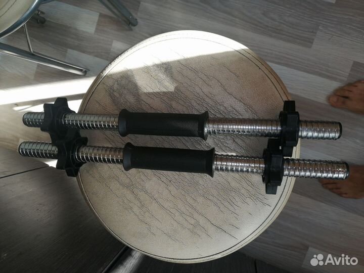 Гриф для гантелей 2шт