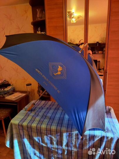 Зонт-трость двухместный